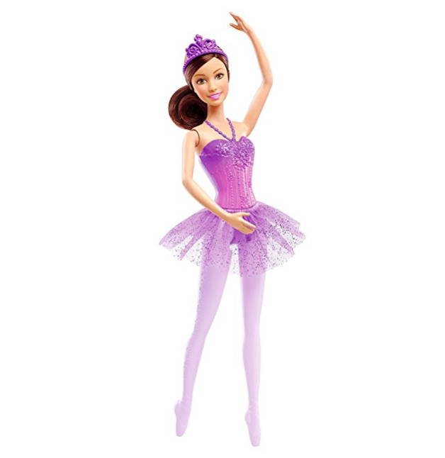 Barbie Fairytale Ballerina Doll, Purple only $4.94