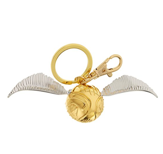Harry Potter Gold Snitch Pewter Key Ring only $8.14