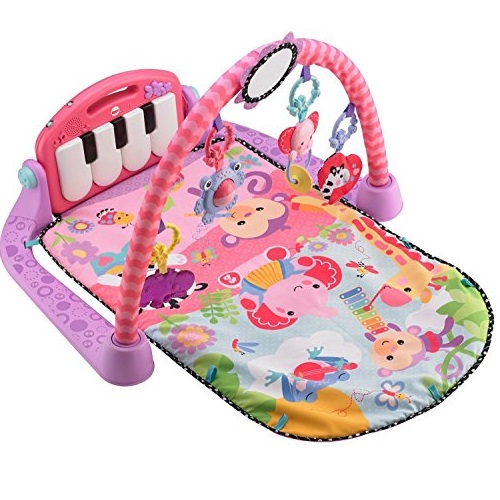 Fisher-Price Kick & Play Piano Gym, Pink, Only $21.24