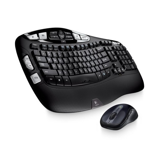 Logitech Wireless Wave Combo MK550 - Curved Comfort, Black (920-002555), Only $34.99, free shipping