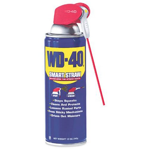 WD-40 490050 Multi-Use Lubricant Smart Straw Spray 12 OZ (Pack of 1), Only $4.04