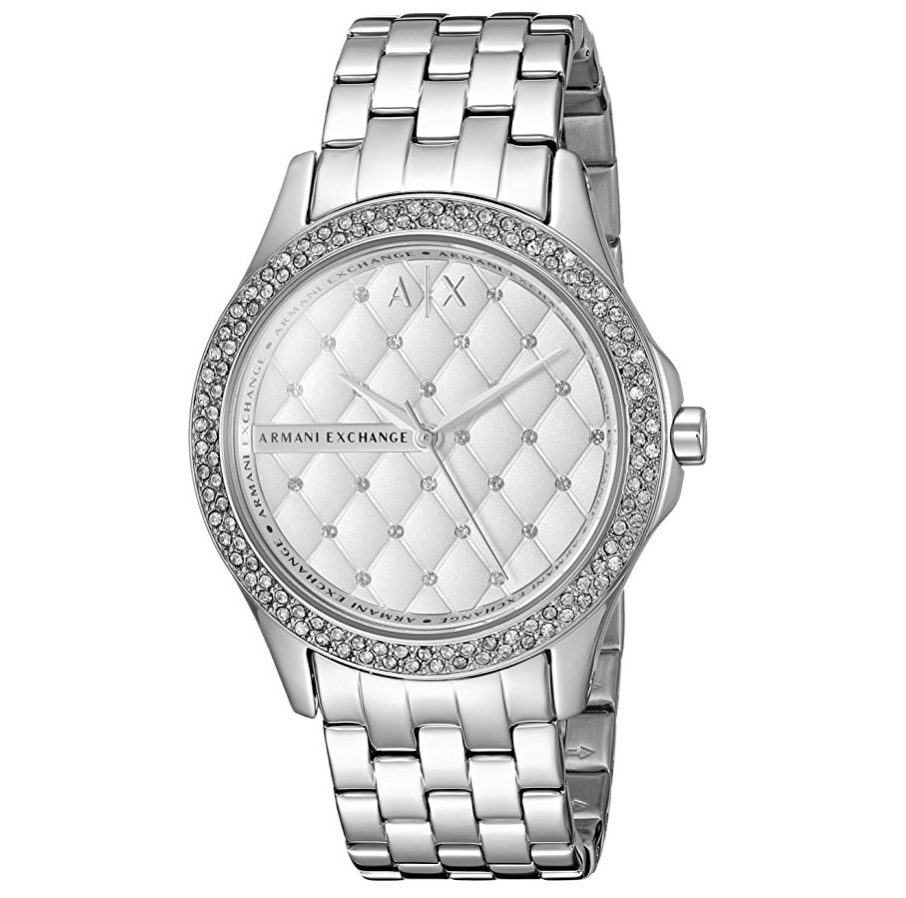 Armani Exchange Women's AX5215 Silver Watch only $98.25