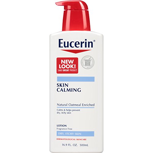 史低价！Eucerin 优色林 Skin Calming 舒缓止痒乳液，16 oz，原价$11.99，现点击coupon后仅售$6.29，免运费