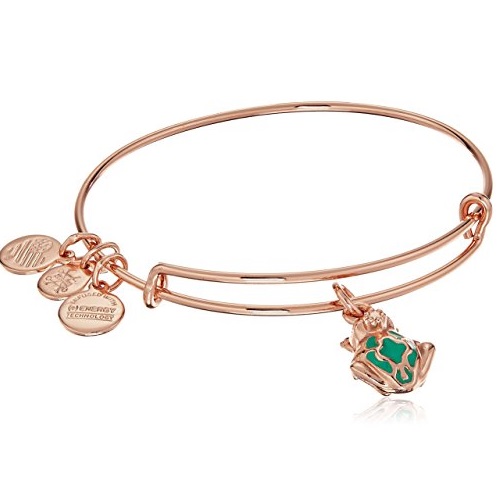 Alex and Ani Womens Love Is In The Air - Frog Prince Charm Bangle, Only $19.99, You Save $18.01(47%)