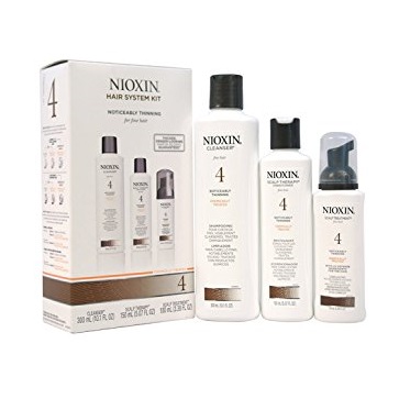 Nioxin System 4 Kit, Noticeably Thinning, Fine, Chemically-Treated Hair, Only $18.28