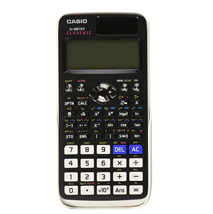 Casio FX-991EX Engineering/Scientific Calculator, Black only $14.99