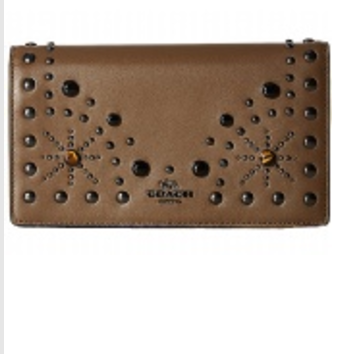 6PM: COACH Western Foldover Crossbody Clutch FOR ONLY $177.99