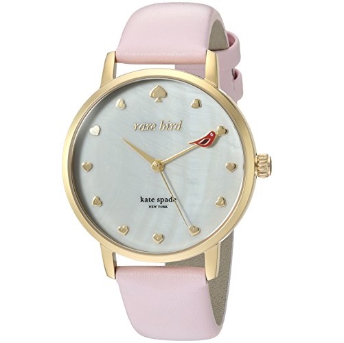kate spade new york Leather Strap Metro Bird Watch, Only $72.99, free shipping