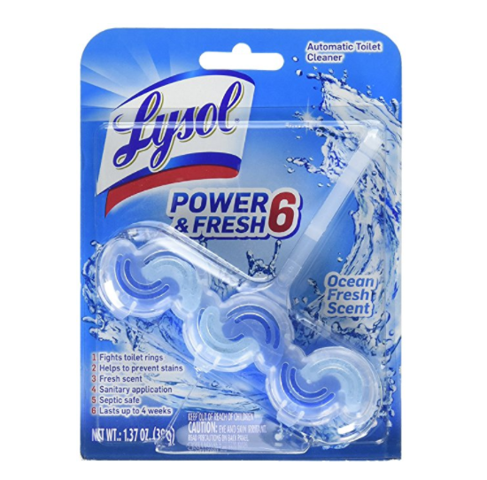 Lysol 超强清新悬挂式自动洁厕剂 ，现仅售$1.68，免运费！