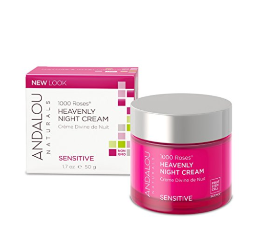 Andalou Naturals 1000 Roses Heavenly Night Cream, 1.7 Ounce, Only $13.99
