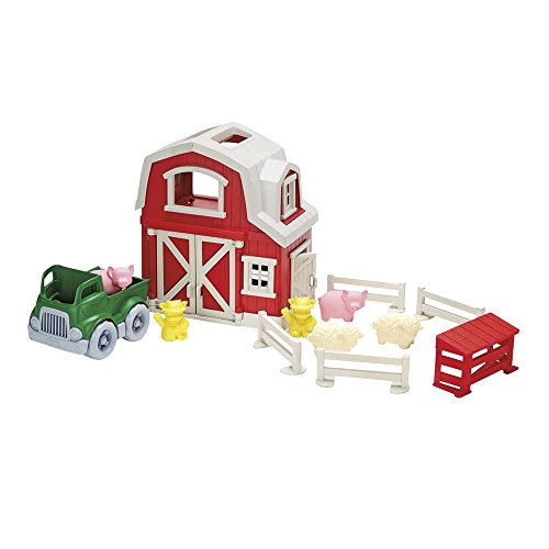 Green Toys农场玩具套装，原价$49.99，现仅售$14.99