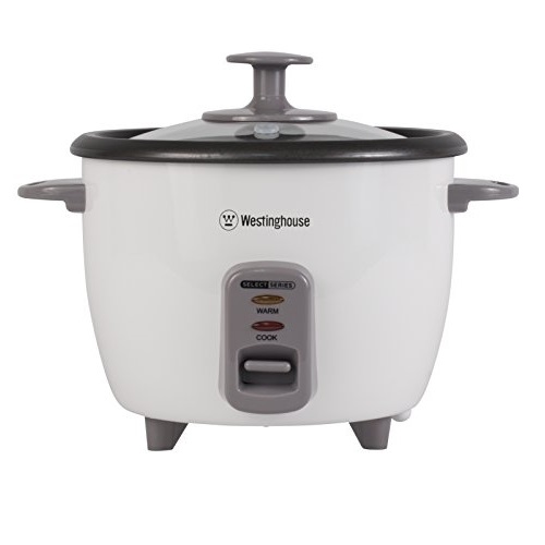Westinghouse WRC10WA Select Series 10 Cup (Cooked), 5 Cup (Uncooked) Rice Cooker, White, Only $7.52