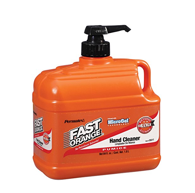 Permatex 25217 Fast Orange Pumice Lotion Hand Cleaner, 1/2 Gallon only $4.53