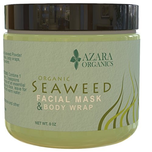 Organic Seaweed Powder (Ascophyllum Nodosum Kelp) - Age-Defying Natural Facial Mask & Body Wrap - Helps Improve Skin Complexion, Only $13.95