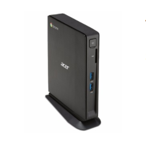 Acer Chromebox迷你上網台式機 (Celeron 3205U, 16GB SSD, 4GB RAM) ，原價$219.98， 現僅售$107.98，免運費！