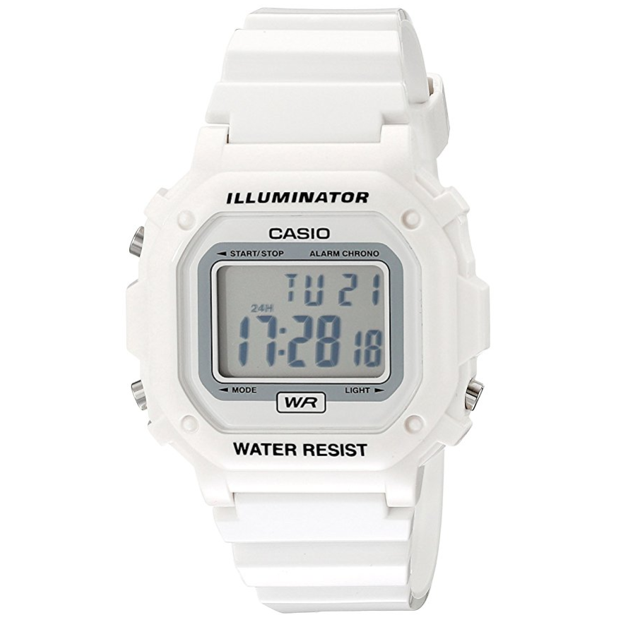 白菜价！Casio Unisex F108WHC-7BCF中性手表, 现仅售$15.99