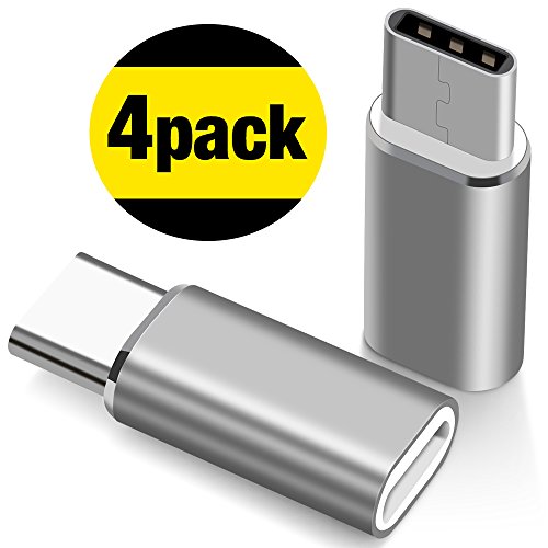 BrexLink USB-C to Micro USB Galaxy Note 8 Adapter Convert Connector with 56K Resistor Fast Charger，Discounted price at $5.99