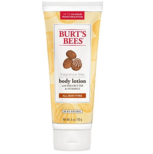Burt's Bees Fragrance Free Shea Butter and Vitamin E Body Lotion, 6 Ounces (Pack of 3) (Packaging May Vary), Only $15.22,  free shipping after using SS