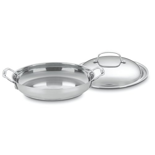 Cuisinart 725-30D Chef's Classic Stainless 12-Inch Everyday Pan with Dome Cover, Only $17.99