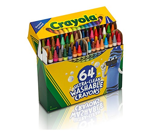 史低價！Crayola 繪兒樂兒童可水洗畫筆 64支裝， 現僅售$4.31