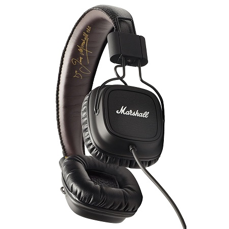 Marshall Major II On-Ear Headphones, Black (4090985), Only $44.77, free shipping