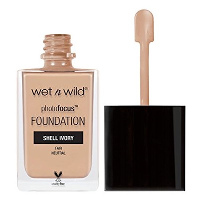 wet n wild Photo Focus Foundation, Shell Ivory, 1 Fluid Ounce, Only $4.68