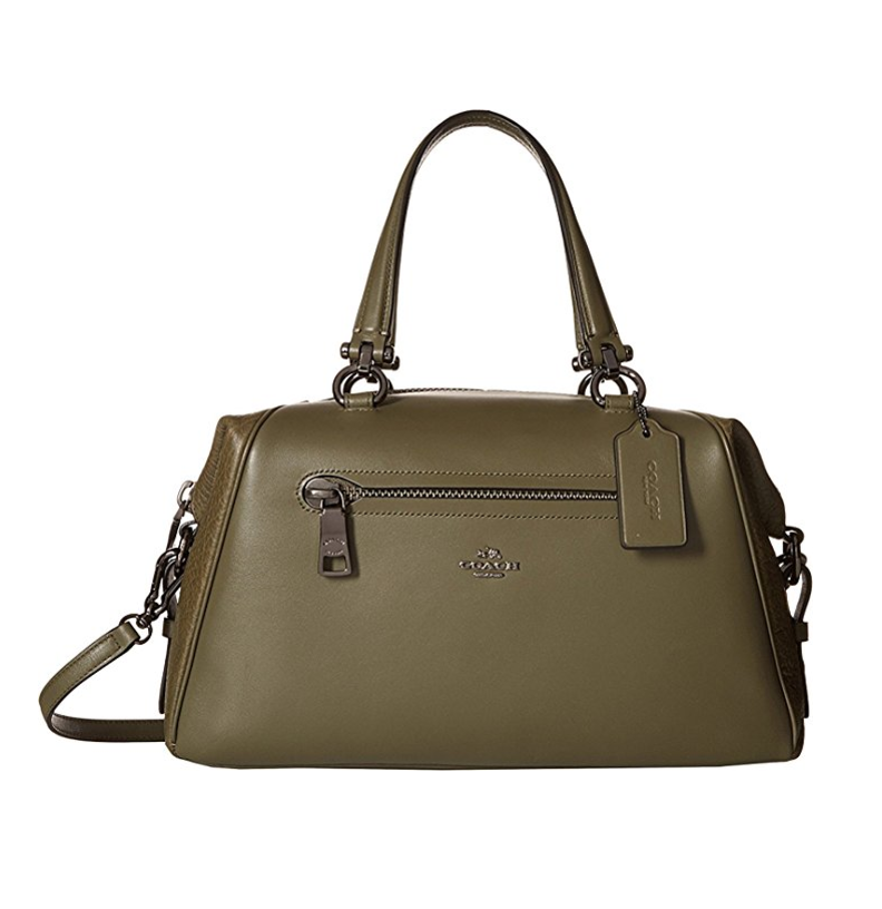 COACH Women's Mixed Leather Primrose Satche only $139.99, Free Shipping