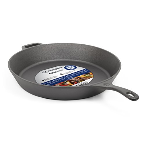 Westinghouse WFS1500 Series Seasoned Cast Iron 15-Inches Skillet, Only $11.83, free shipping