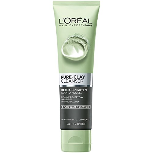 L'Oreal Paris Skin Care Pure Clay Cleanser, Detox & Brighten, 4.4 Fluid Oun, Only$4.66, free shipping after clipping coupon and using SS
