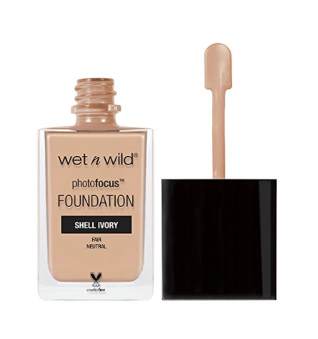 wet n wild Photo Focus Foundation, Shell Ivory, 1 Ounce only $2.58