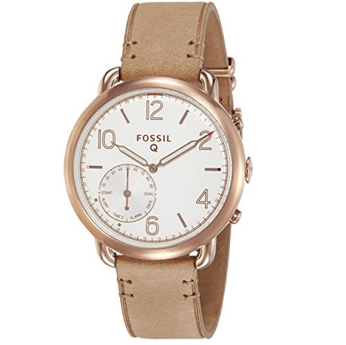 Fossil Q Tailor Gen 2 Women's Light Brown Leather Hybrid Smartwatch FTW1129, Only $58.90 , free shipping
