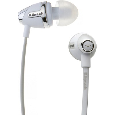 Klipsch IMAGE S4 II-WH In-Ear Enhanced Bass Noise-Isolating Headphone, White, only $29.99, free shipping