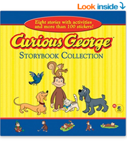 好奇乔治硬壳故事书系列，现仅售$4.89