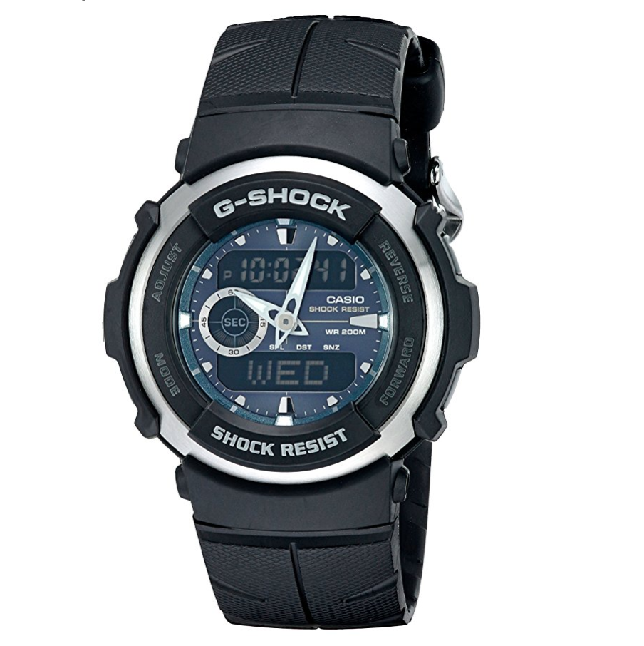 G-Shock G300-3AV Men's Black Resin Sport Watch only $56.5