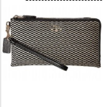 6pm: COACH Exploded Rep Double Zip Wallet , only$59.99