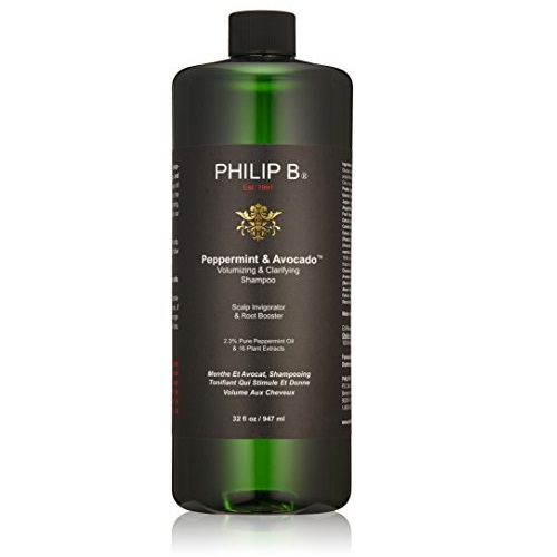 PHILIP B Volumizing and Clarifying Shampoo, Peppermint/Avocado, 32 fl. oz., Only  $76.00, free shipping after using SS