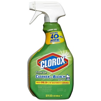 Clorox Clean-Up 漂白水清洁剂，32 oz/瓶，共2瓶，原价$19.99，现仅售$5.88