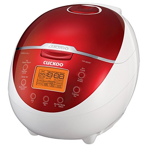Cuckoo Electric Heating Rice Cooker CR-0655F (Red), Only $71.72, free shipping