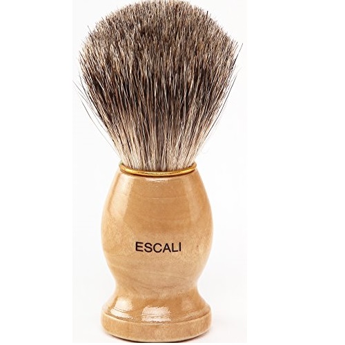 销售第一！Escali 100% 獾毛 剃须刷， 原价$19.95，现仅售$11.50