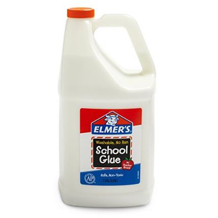 Elmer's Liquid School Glue, Washable, 1 Gallon $10.79