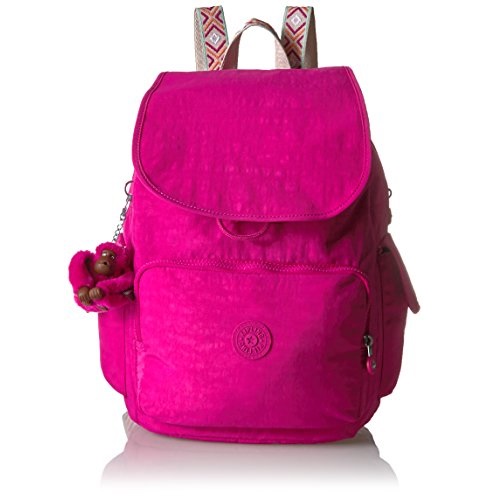 Kipling Ravier Medium Print Backpack, Very Berry, Only $47.30, free shipping