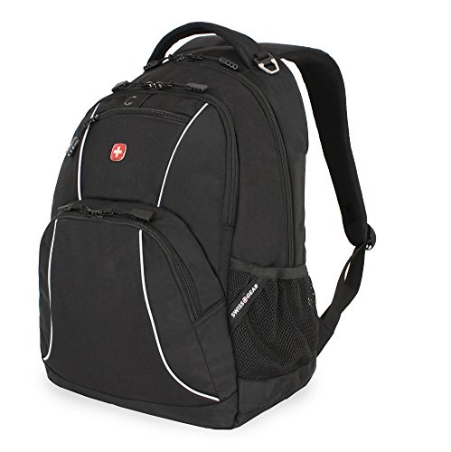 SwissGear SA6683 Black with Grey Accents Laptop Computer Backpack - Fits Most 15 Inch Laptops and Tablets, Only $29.67, free shipping