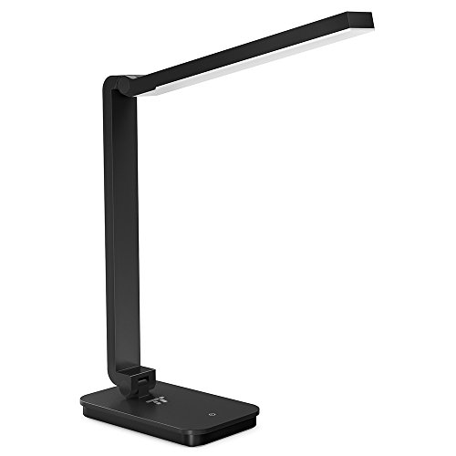LED Desk Lamp for Kids, TaoTronics Table Lamps for Bedroom Living Room, 2 Power up Options, One-Touch Operation, Wide & Glare-Free LED Panel, , Only $9.99