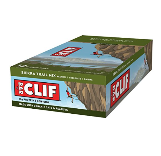 CLIF BAR - Energy Bar - Sierra Trail Mix- (2.4 Ounce Protein Bar, 12 Count) only $10.72