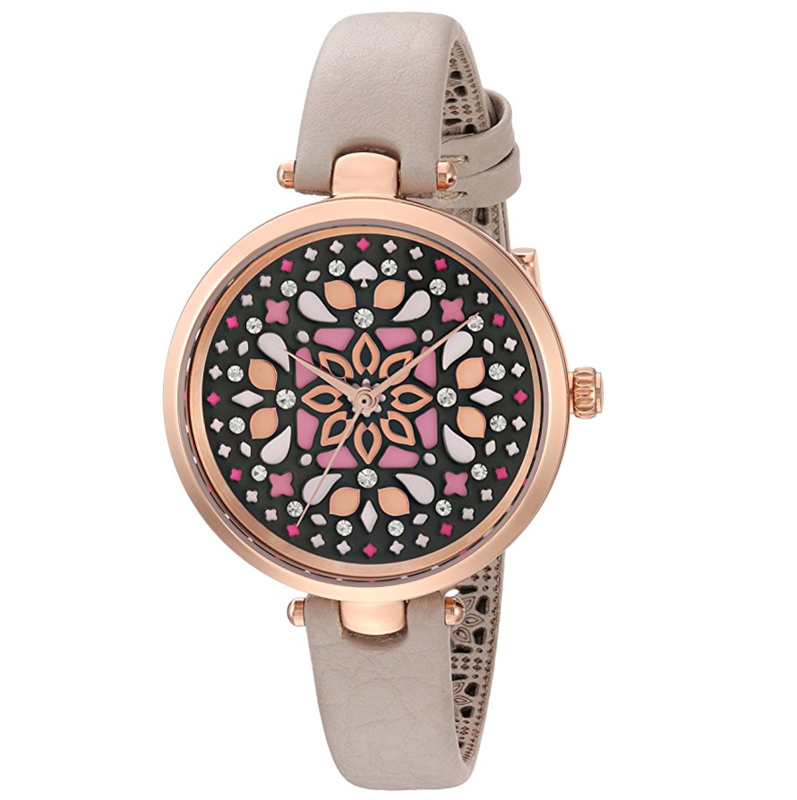 kate spade NEW YORK Holland 女士花卉款時裝腕錶, 原價$195. 現僅售$99.99, 免運費！