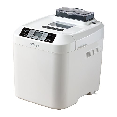 Rosewill RHBM-15001 2-Pound Programmable Rapid Bake Bread Maker with Automatic Fruit and Nut Dispenser, Gluten Free Menu Setting, Only$54.99, free shipping