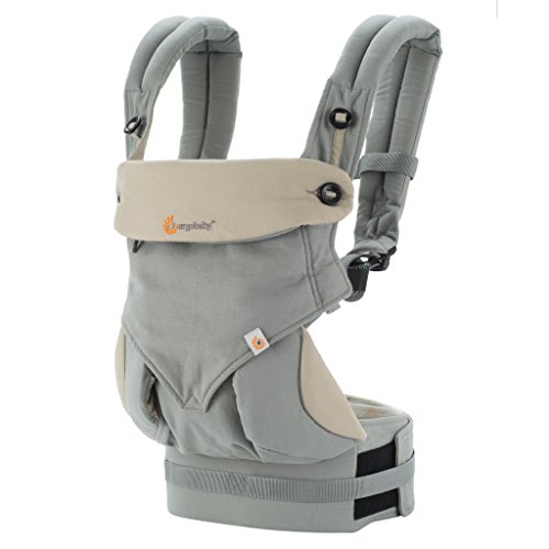 Ergobaby 360 All Carry Positions Award-Winning Ergonomic Baby Carrier, Grey, Only $89.86,  free shipping