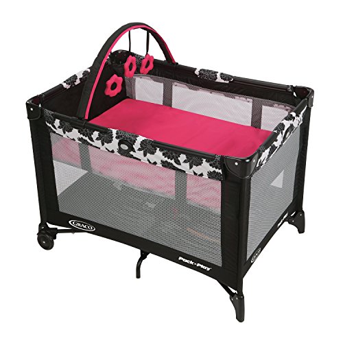 Graco Pack 'n Play Playard with Automatic Folding Feet, Azalea, Only $47.59, free shipping