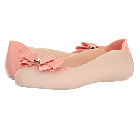 Melissa Shoes Women's Pump It II Beige/Pink Shoe, Only $27.99, free shipping