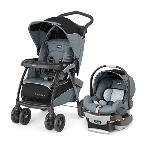 Chicco Cortina CX Travel System, Iron, Only $190.29 after clipping coupon, free shipping